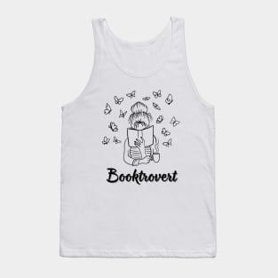 Booktrovert Tank Top